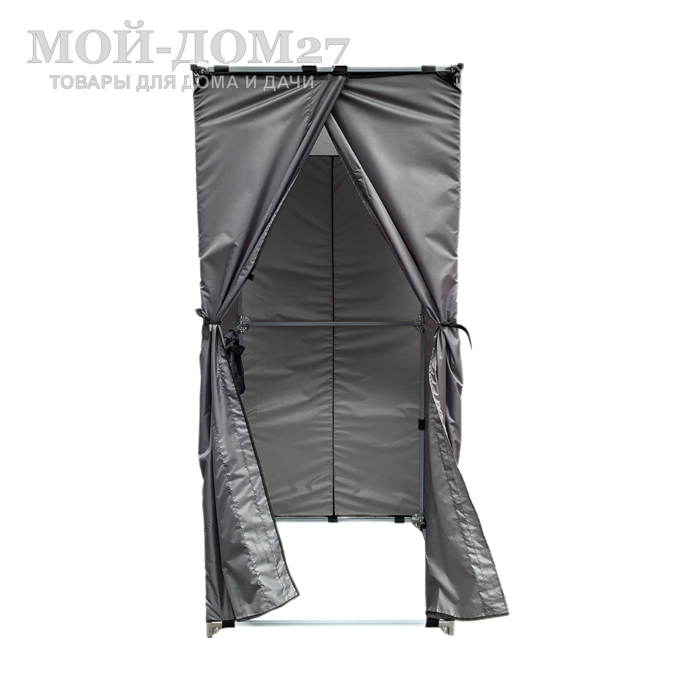 Каркас дачного душа без бака (Серый)